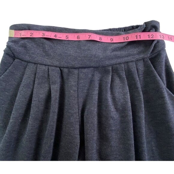 Anthropologie SATURDAY SUNDAY Sweatpants Pull On Sz XS Blue Casual Lounge 16-9 - Picture 4 of 11